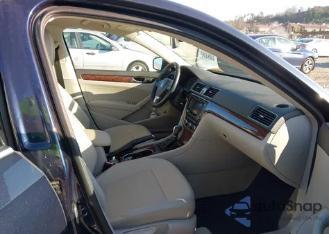 2013 Volkswagen Passat 2.5L Sel from USA, damaged, VIN 1VWCP7A32DC077738